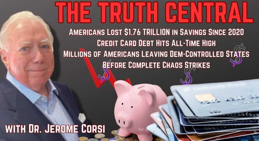 The Truth Central July 7, 2023: Americans Lost $1.76 TRILLION in Savings Since 2020; The Recession We Were Expecting is Already Here