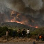 Greece wildfires: 79 people arrested for arson