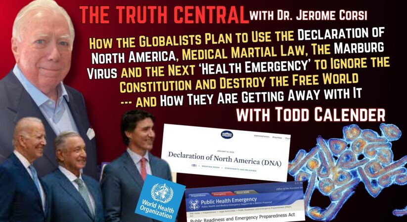 The Declaration of North America, WHO Pandemic Treaty and the Medical Martial Law Plan with Todd Calender on The Truth Central