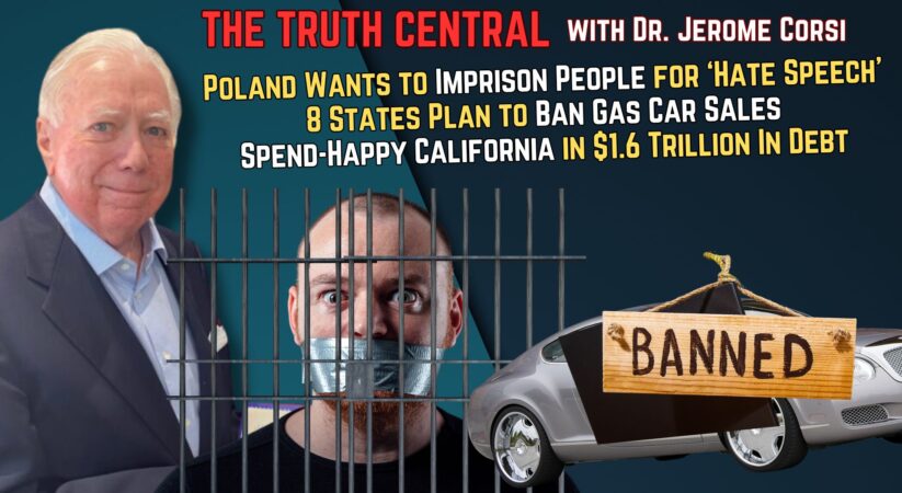 Prison Terms for Hate Speech? California’s $1.6 Trillion Debt – The Truth Central